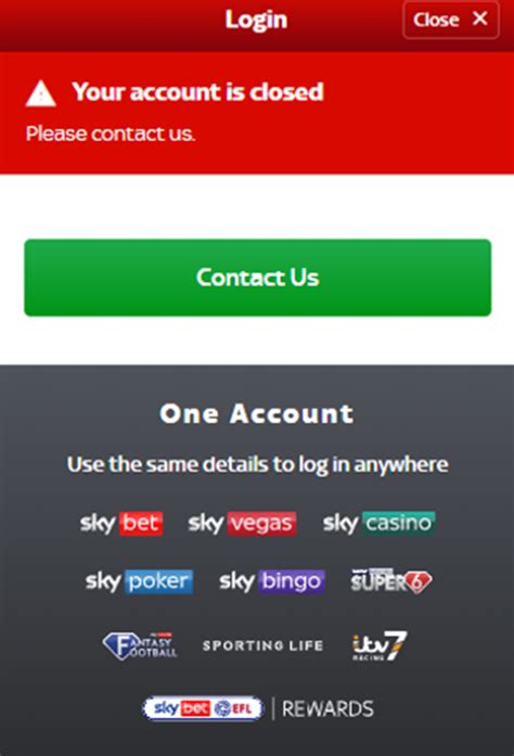 skybet close account|Reopen a closed account .